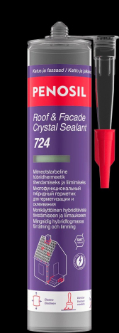 Hübriidsilikon Roof & Facade crystal 724 290ml