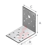 Nurgik 65x65x55x2.0mm CE