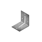 Nurgik 105x105x90x2.5mm CE tugevdatud